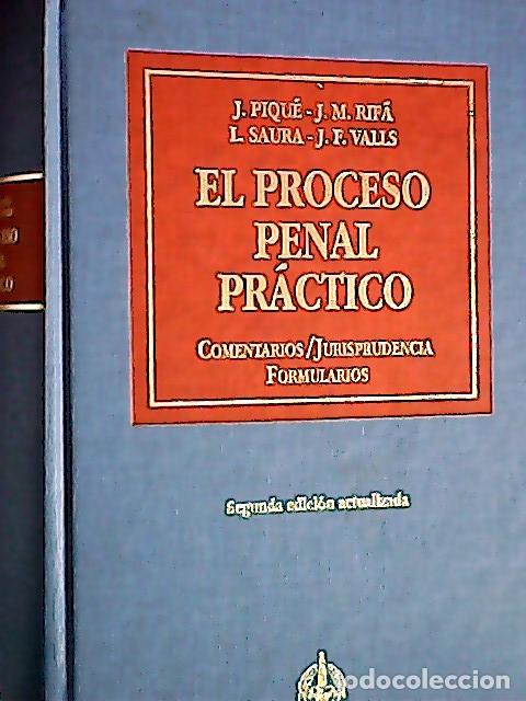 books: El proceso penal pr&aacute;ctico - AA.VV.:
