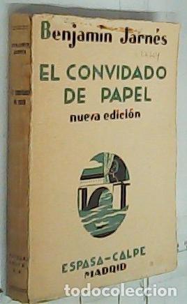 Livros em segunda m&atilde;o: El convidado de papel - Jarn&eacute;s, Benjam&iacute;n: