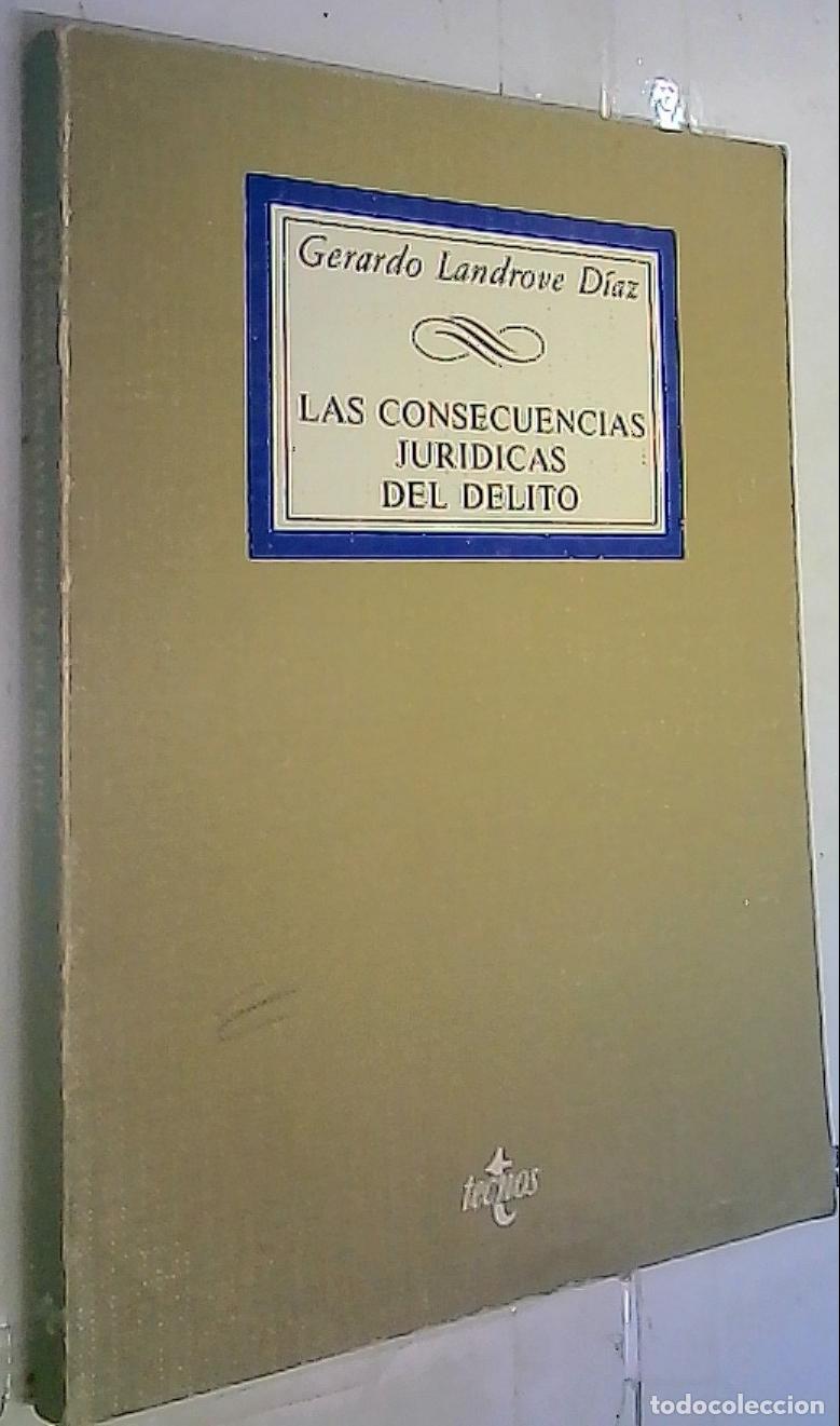 B&uuml;cher: Las consecuencias jur&iacute;dicas del delito - Landrove D&iacute;az, Gerardo: