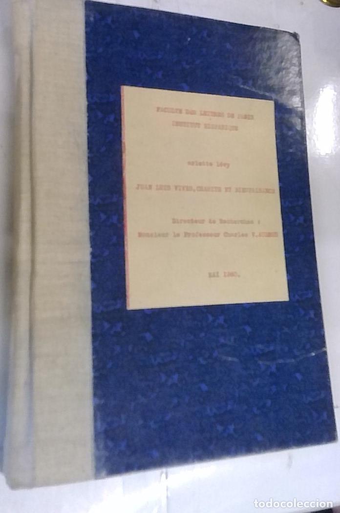 Libri di seconda mano: Juan Luis Vives charite et bienfaisance - Levy, Arlette: