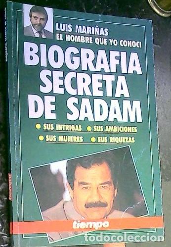 Libri di seconda mano: Biograf&iacute;a secreta de Sadam - Mari&ntilde;as, Luis: