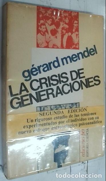 Libros: La crisis de generaciones - Mendel, G&eacute;rard: - Foto 1