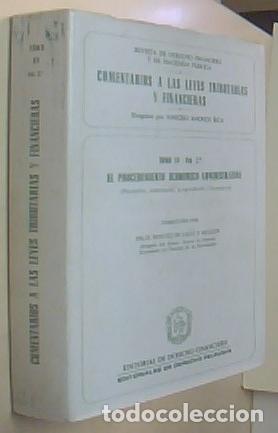 Livros em segunda m&atilde;o: El procedimiento econ&oacute;mico administrativo (Normativa, comentarios, jurisprudencia y formularios) - A