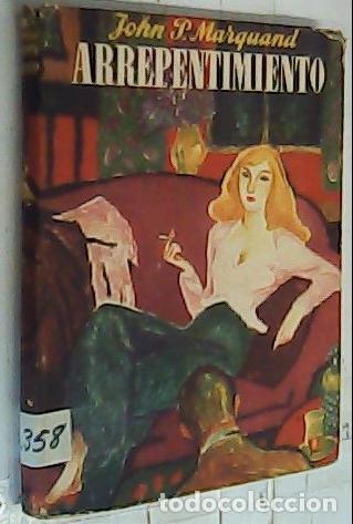 books: Arrepentimiento - Marquand, John P.: