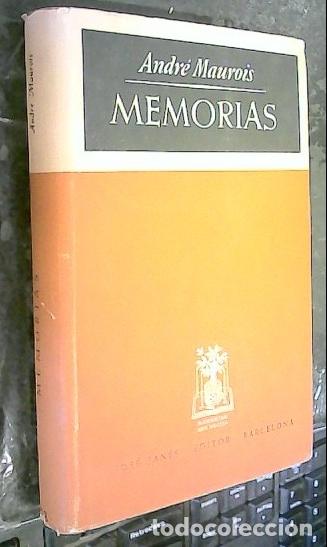 Livros em segunda m&atilde;o: Memorias - Maurois, Andr&eacute;: