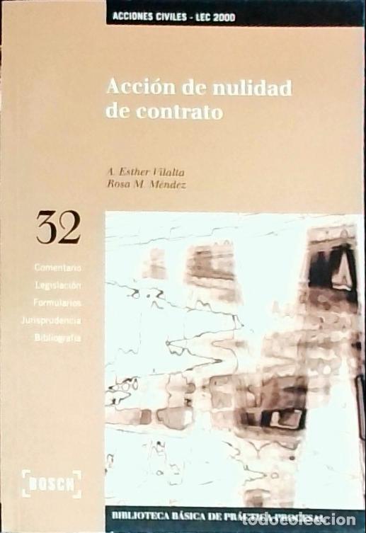 books: Acciones de nulidad de contrato - M&eacute;ndez, Rosa M.y Vilalta, A. Esther: