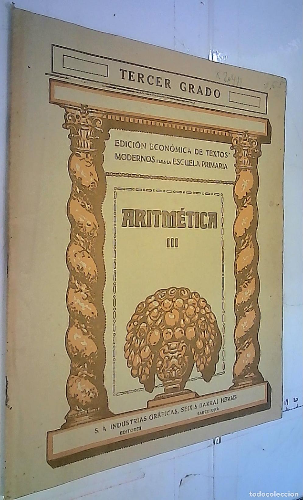 Libros: Aritm&eacute;tica n&ordm; 3 - Palau Vera, Juan: - Foto 1