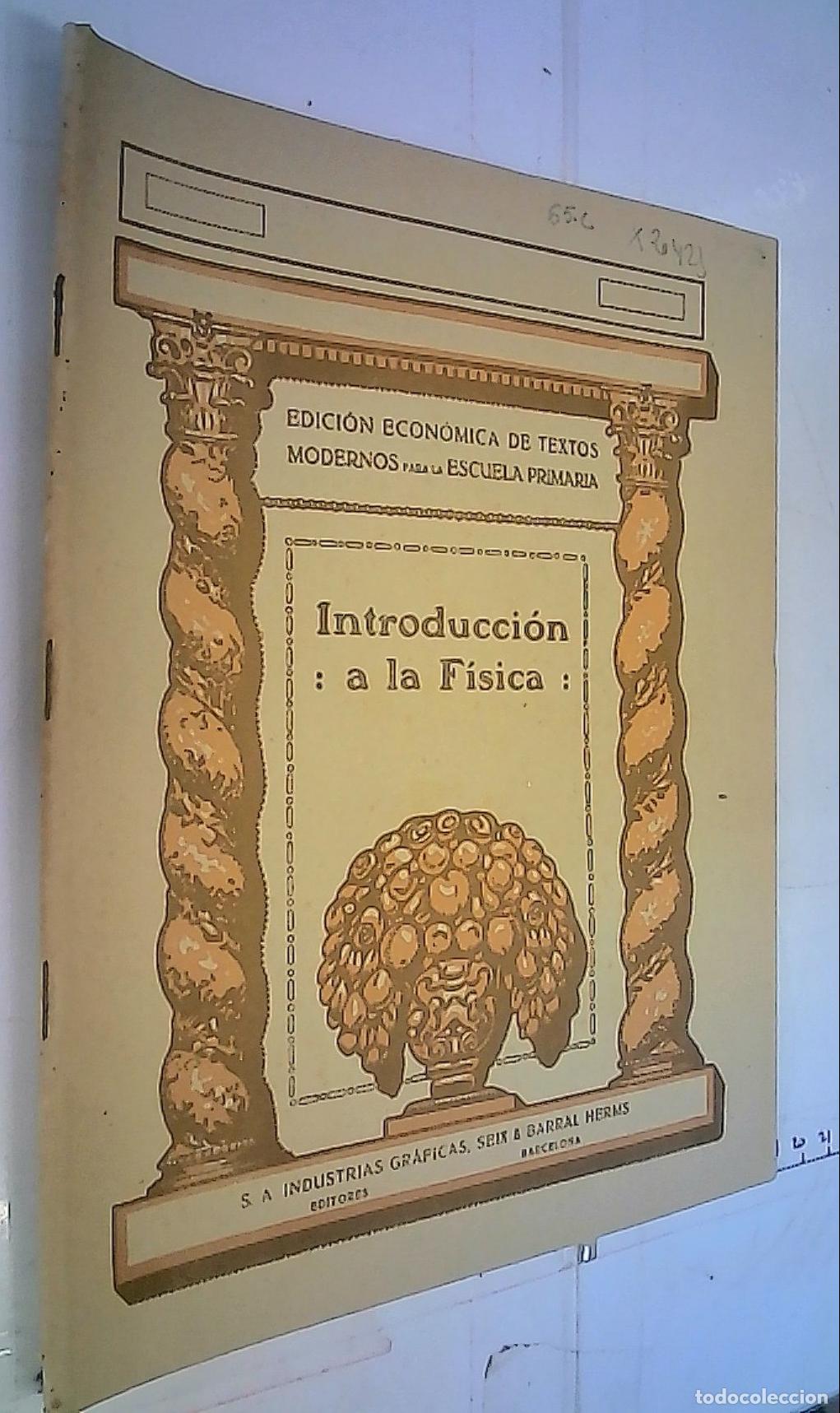 Libros: Introducci&oacute;n a la F&iacute;sica - Palau Vera, Juan: