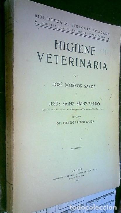 Libri di seconda mano: Higiene veterinaria - Morros Sard&aacute;, Jos&eacute; y S&aacute;inz S&aacute;inz Prado, Jes&uacute;s: