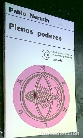 Libros: Plenos poderes - Neruda, Pablo: - Foto 1