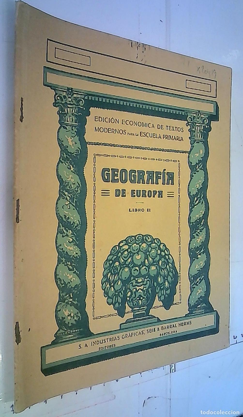 B&uuml;cher: Geograf&iacute;a de Europa. Libro II - Palau Vera, Juan: