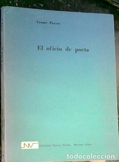 Libros: El oficio de poeta - Pavese, Cesare: - Foto 1