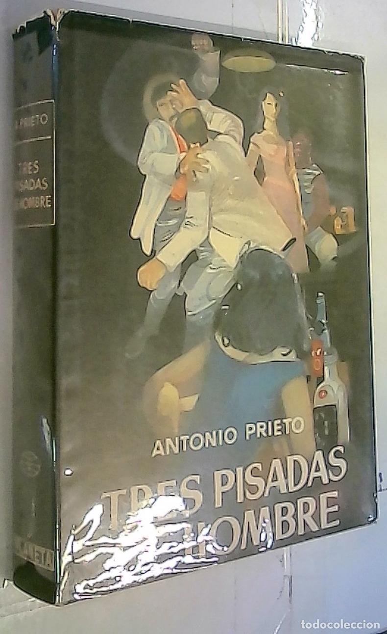 Libros: Tres pisadas de hombre - Prieto, Antonio: - Foto 1