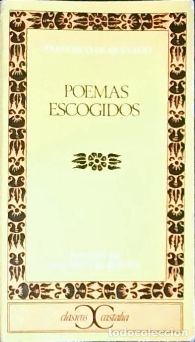 Libros: Poemas escogidos - Quevedo, Francisco de: - Foto 1