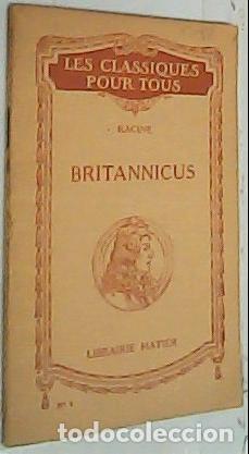 Libros: Britannicus - Racine: - Foto 1
