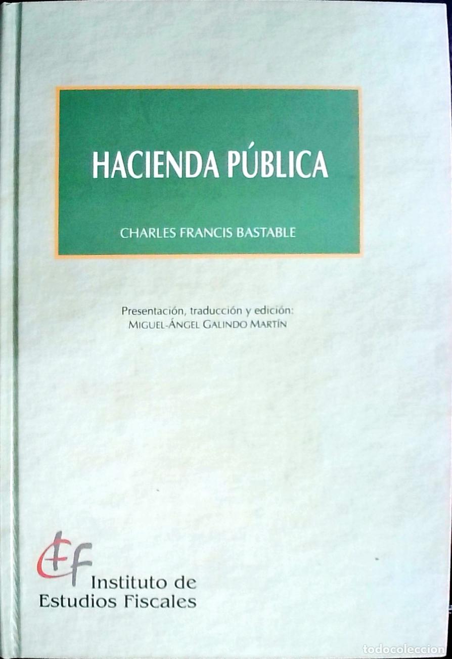 Libros: Hacienda p&uacute;blica - BASTABLE, Charles Francis: - Foto 1