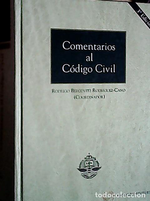 Libros: Comentarios al C&oacute;digo Civil - Bercovitz Rodr&iacute;guez-Cano, Rodrigo: - Foto 1
