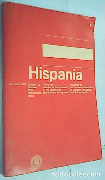 B&uuml;cher: Hispania. A Journal Devoted to the Interests of the Teaching of Sapnish adn Portuguese Volumen 60, O