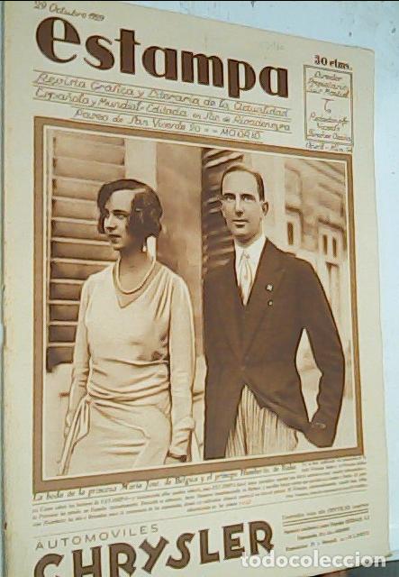 Libros: La boda de la princesa Mar&iacute;a Jos&eacute;, de B&eacute;lgica y el pr&iacute;ncipe Humberto, de Italia - REVISTA: