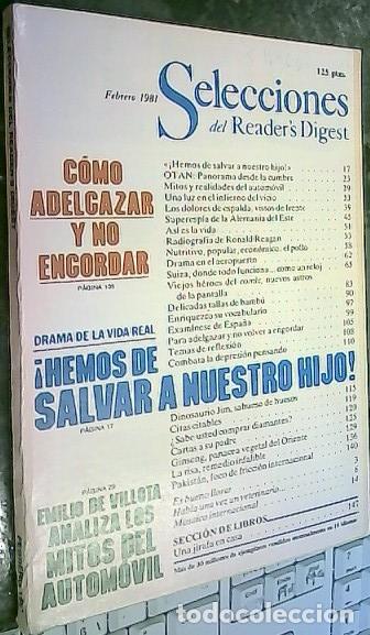 B&uuml;cher: Selecciones del Reader 's Digest Febrero de 1981 - REVISTA: