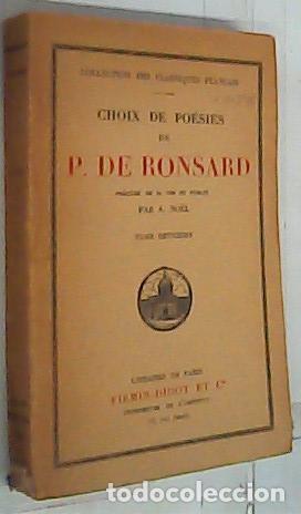 Libri di seconda mano: Choix de Po&eacute;sies. Tome deuxi&egrave;me - Ronsard, P. de: