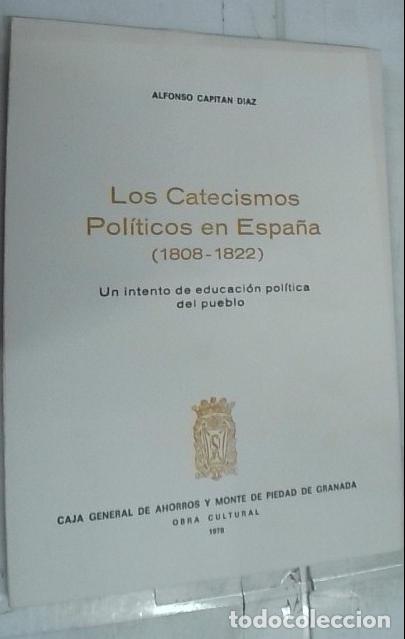books: Los Catecismos pol&iacute;ticos en Espa&ntilde;a 1808-1822. Un intento de educaci&oacute;n pol&iacute;tica del pueblo - Capit&aacute;n