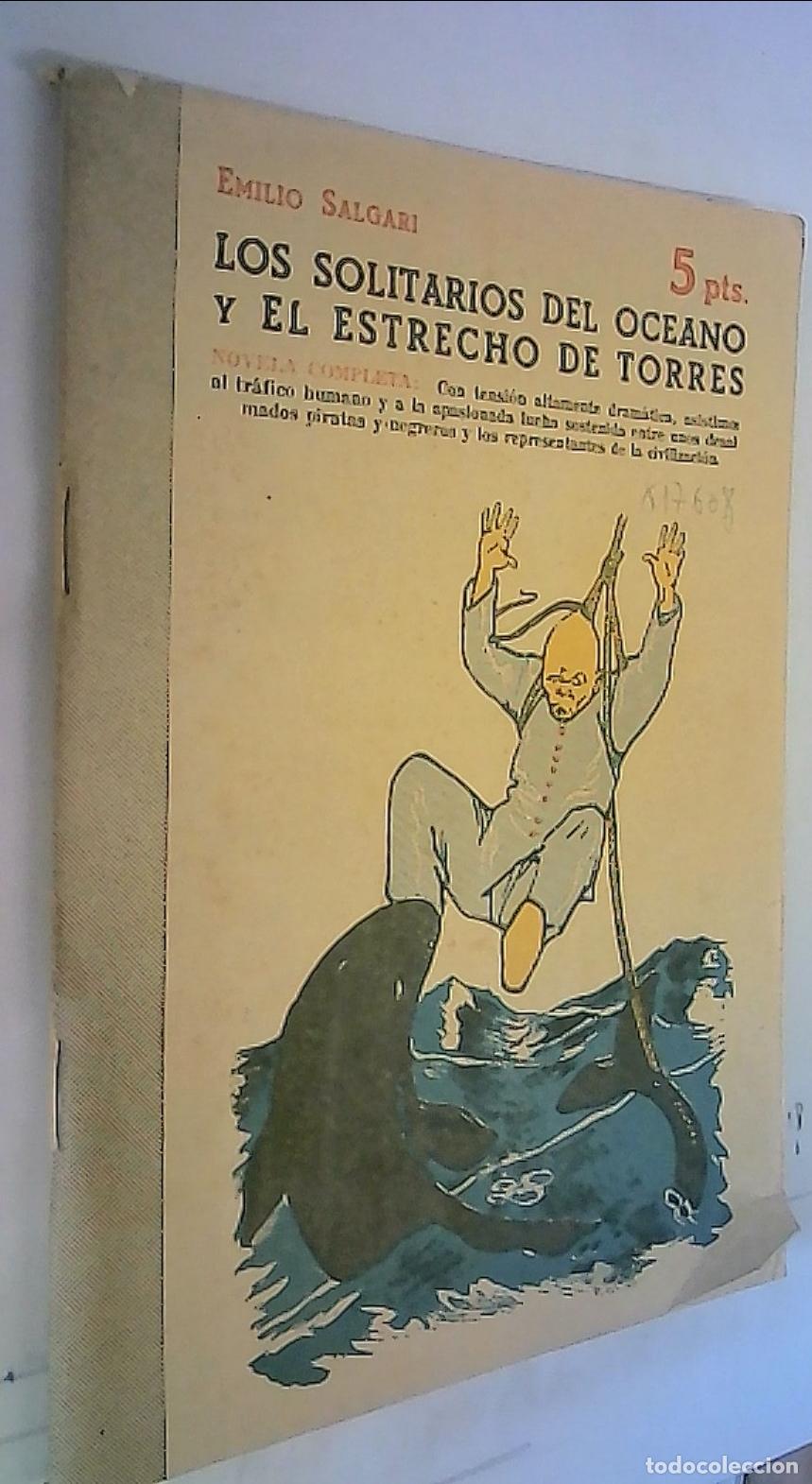 B&uuml;cher: Los solitarios del oc&eacute;ano y El estreco de Torres - Salgari, Emilio: