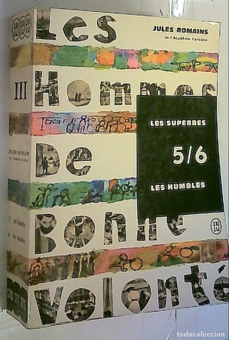 Livros em segunda m&atilde;o: Les Hommes de Bonne Volont&eacute; III. 5, Les superbes. 6, Les humbles - Romains, Jules: