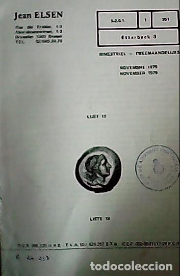 Libri di seconda mano: Jean Elsen. Liste 18. Novembre. 1979. 617 items - CATALOG LISTE: