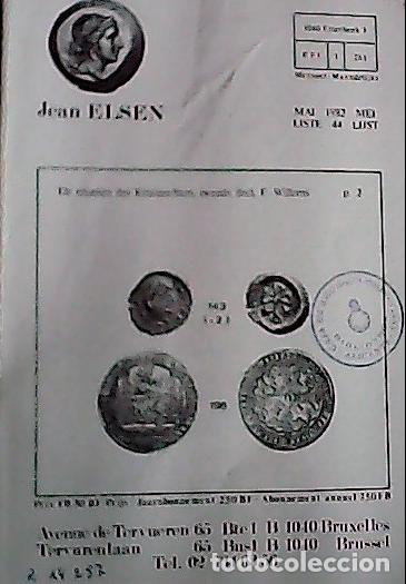 Libri di seconda mano: Jean Elsen. Liste 44. Mai. 1982. 705 items - CATALOG LISTE: