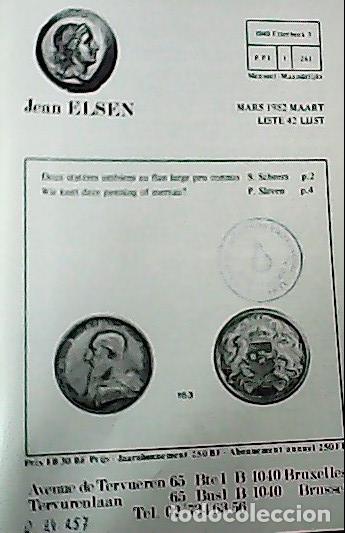 Libri di seconda mano: Jean Elsen. Liste 42. Mars. 1982. 529 items - CATALOG LISTE: