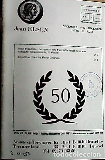 Libri di seconda mano: Jean Elsen. Liste 50. Decembre. 1982. 377 items - CATALOG LISTE: