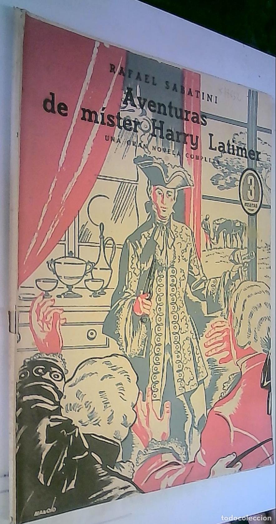Libri di seconda mano: Aventuras de m&iacute;ster Harry Latimer - Sabatini, Rafael: