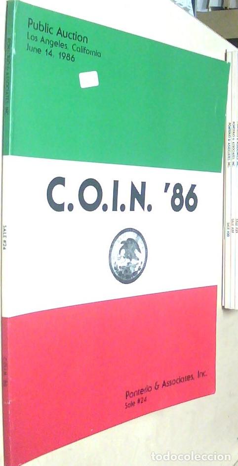 Livres: Ponterio Associates. Public Auction. Los Angeles, California. Sale 24. 14, 1986. C.O.I.N '86. 1110