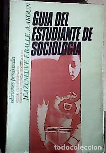 books: Gu&iacute;a del estudiante de sociolog&iacute;a - Cazeneuve, Jean :