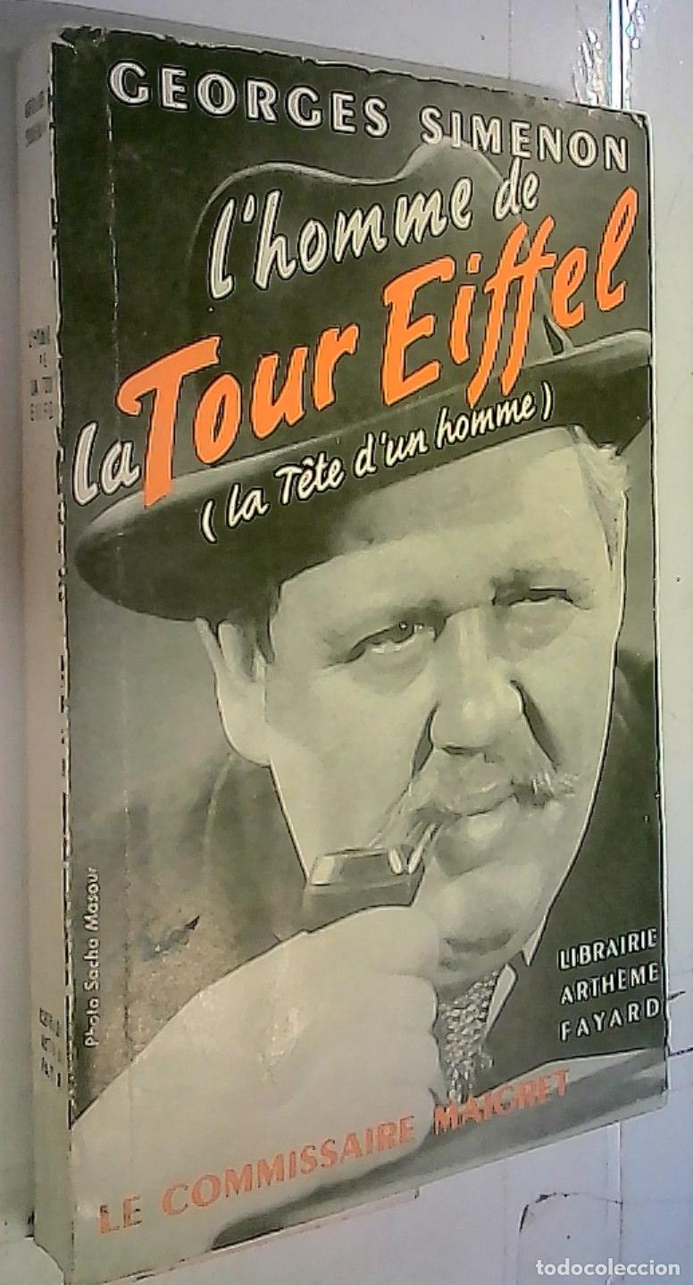 B&uuml;cher: L'homme de La tour Eiffel (la t&eacute;te d' un homme) - Simenon, Georges: