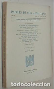 B&uuml;cher: Papeles de Son Armadans. A&ntilde;o II. Tomo VI. N&ordm; XVII. Agosto, 1957. Revista mensual dirigida por ... -