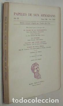 B&uuml;cher: Papeles de Son Armadans. A&ntilde;o III. Tomo VIII. N&ordm; XXII. Enero, 1958. Revista mensual dirigida por ...