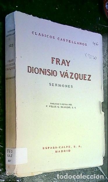 B&uuml;cher: Sermones - Vazquez, Fray Dionisio: