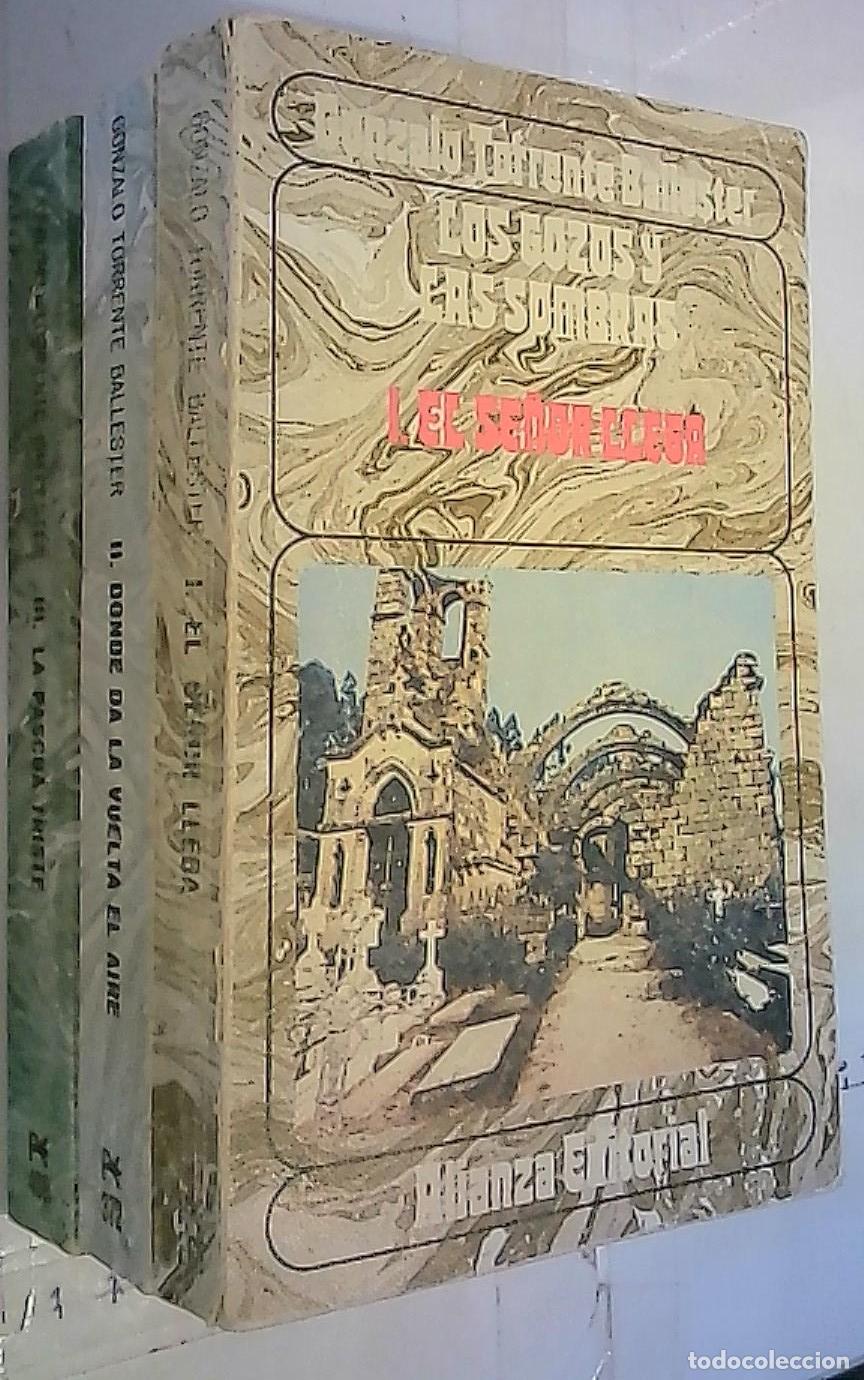 B&uuml;cher: Los gozos y las sombras. 3 tomos. I, El se&ntilde;or llega. II, Donde da la vuelta el aire. III, La Pascua