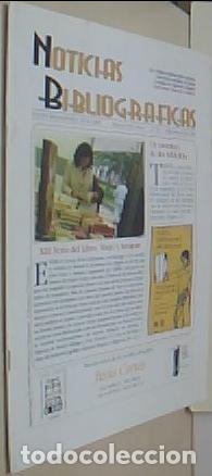 books: Noticias Bibliogr&aacute;ficas. Bolet&iacute;n Bibliogr&aacute;fico Anticuario. N&ordm; 83. Septiembre - octubre 2001 - TORRES