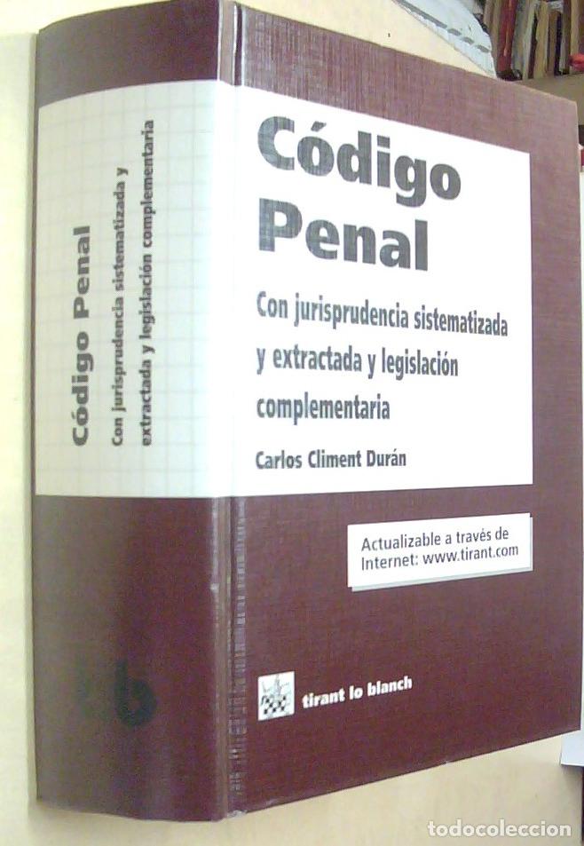 Libri di seconda mano: C&oacute;digo penal. Con jurisprudencia sistematizada y extractada y legislaci&oacute;n complementaria - CLIMENT D
