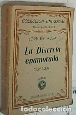 Libros: La discreta enamorada. Comedia - Vega Carpio, Lope De: - Foto 1