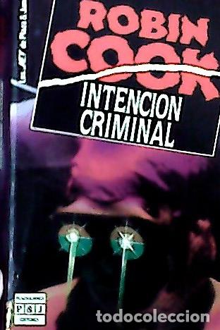 Libros: Intenci&oacute;n criminal - Cook, Robin : - Foto 1