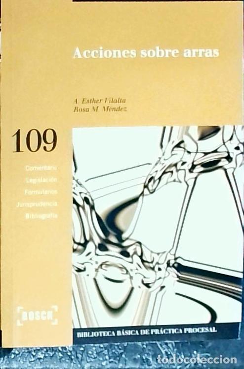 Libros: Acciones sobre arras - Vilalta, A. Esther: - Foto 1