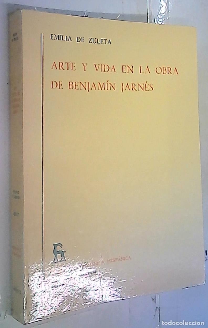 Libros: Arte y vida en la obra de Benjam&iacute;n Jarn&eacute;s - Zuleta, Emilia de: