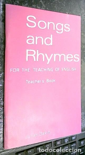 Libri di seconda mano: Songs and Rhymes for the teaching of english. Teacher's Book - DAKIN, Julian: