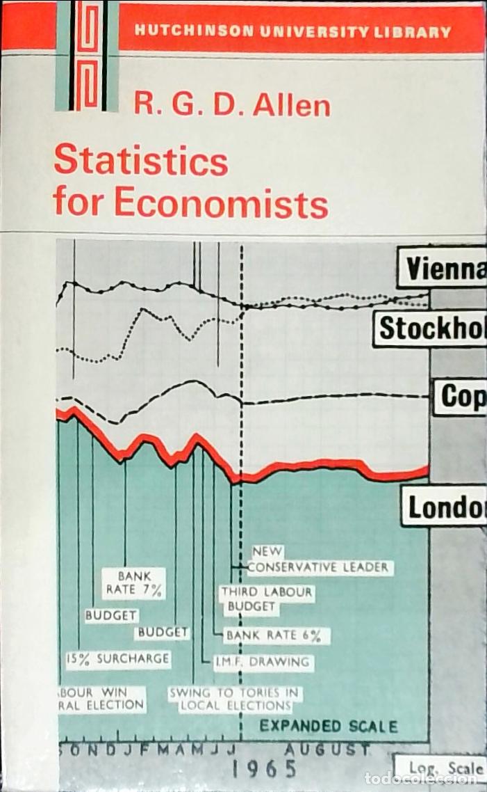 Libros: Statistics for Economists - ALLEN, R. G. D.: