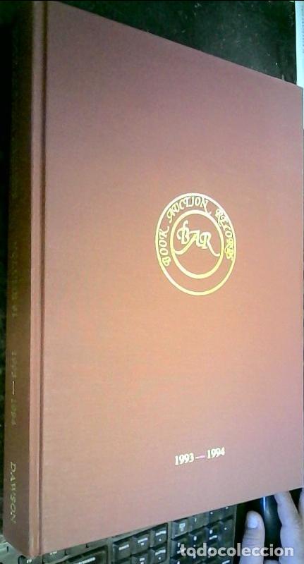 Libros: Book Auction Records. A Priced and Annotated Annual Record of International Book Auctions. Volume 91