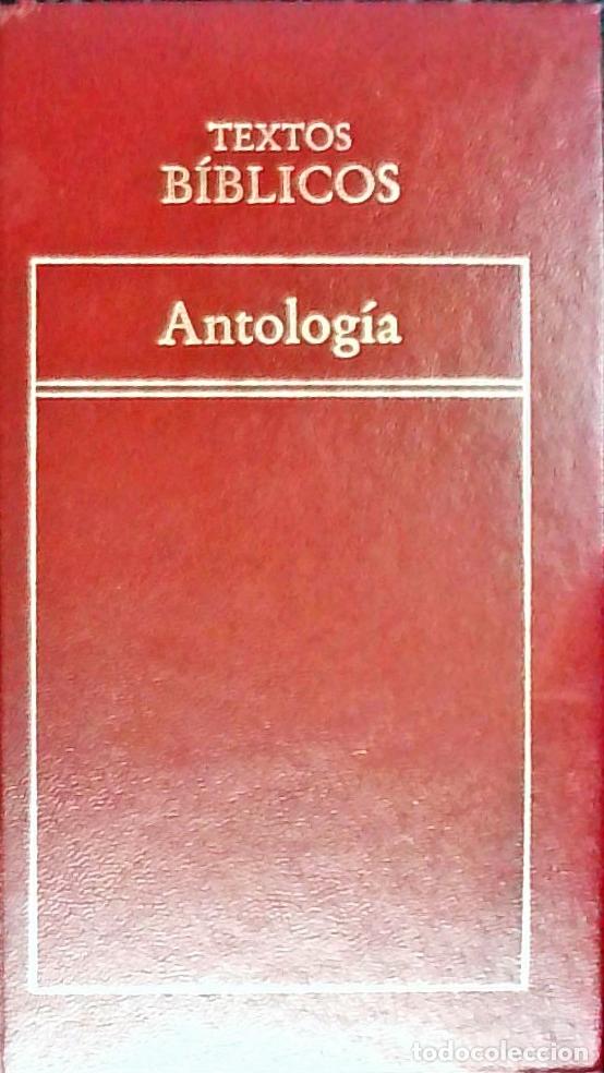 Libros: Textos B&iacute;blicos. Antolog&iacute;a - AA. VV.: - Foto 1